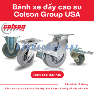 Bánh xe đẩy cao su