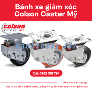 Bánh xe đẩy giảm xóc